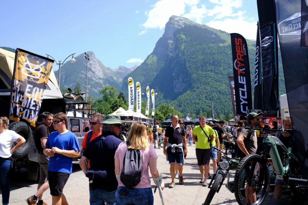 Salon et exposants- Vélo Vert Festival 2023 à Samöens