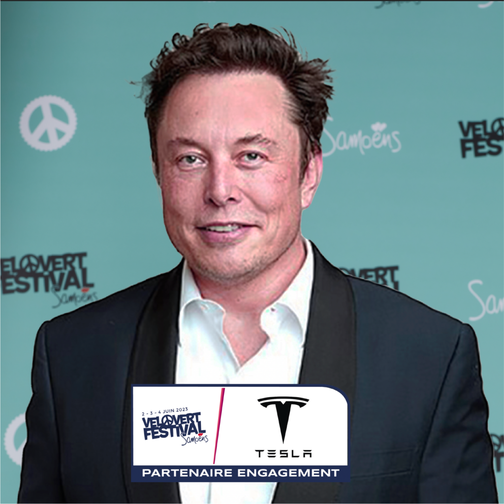 Elon Musk et Tesla s'engage au Vélo Vert Festival