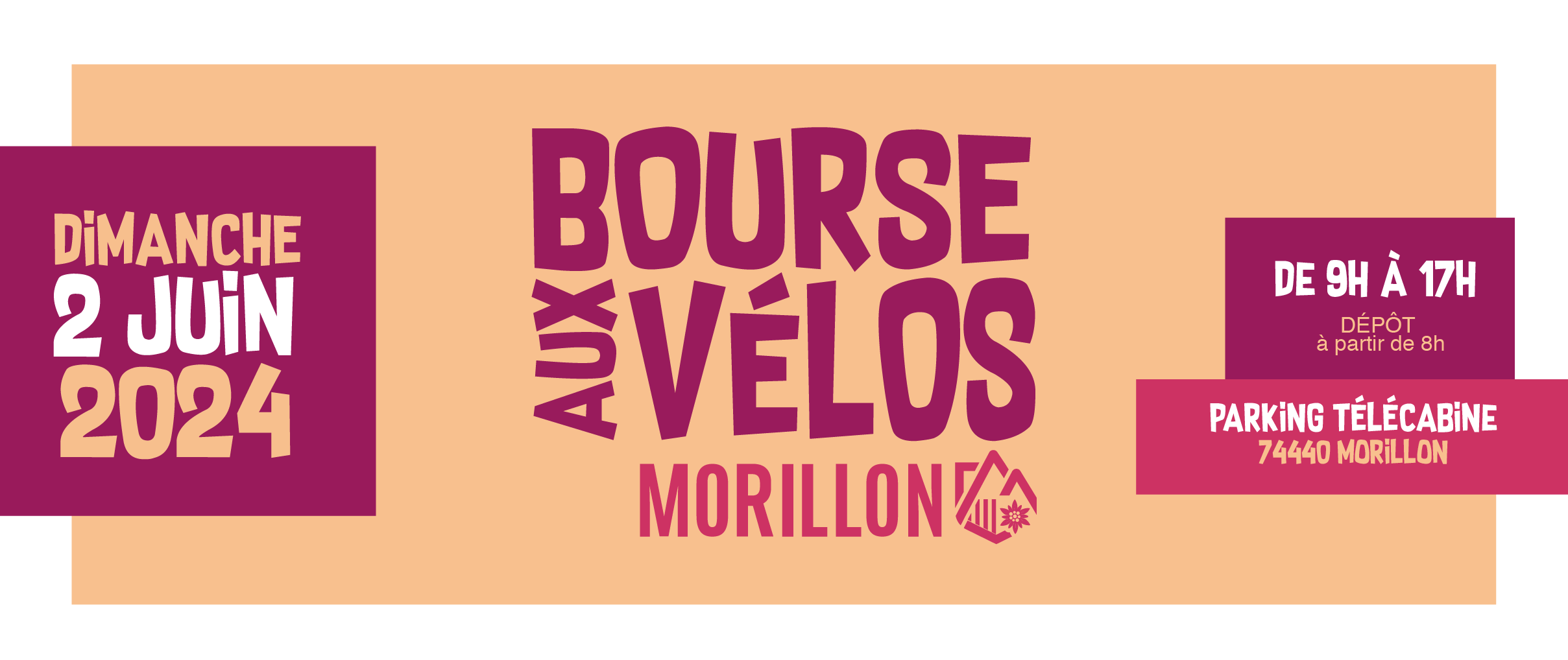 bourse aux vélos le dimanche 2 juin 2024 à Morillon