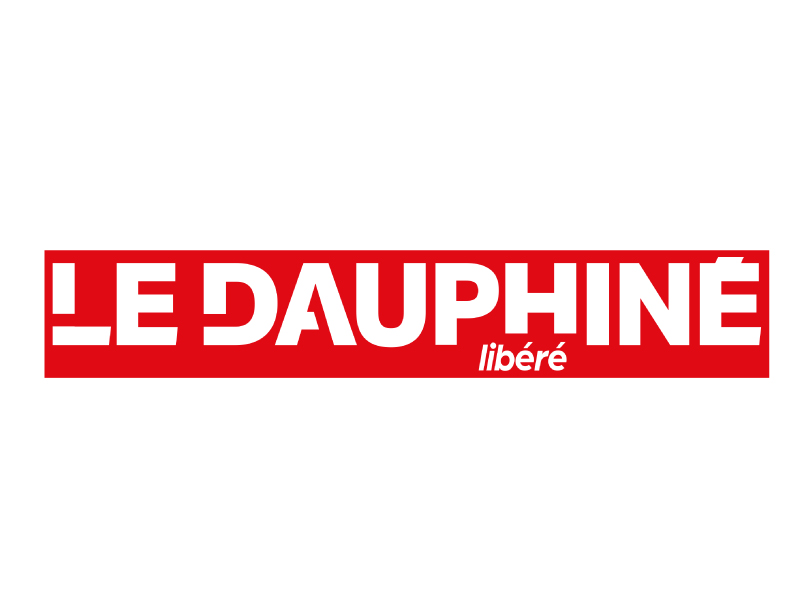 Logo Le dauphiné-medias qui parle du Vélo Vert Festival à Samoëns