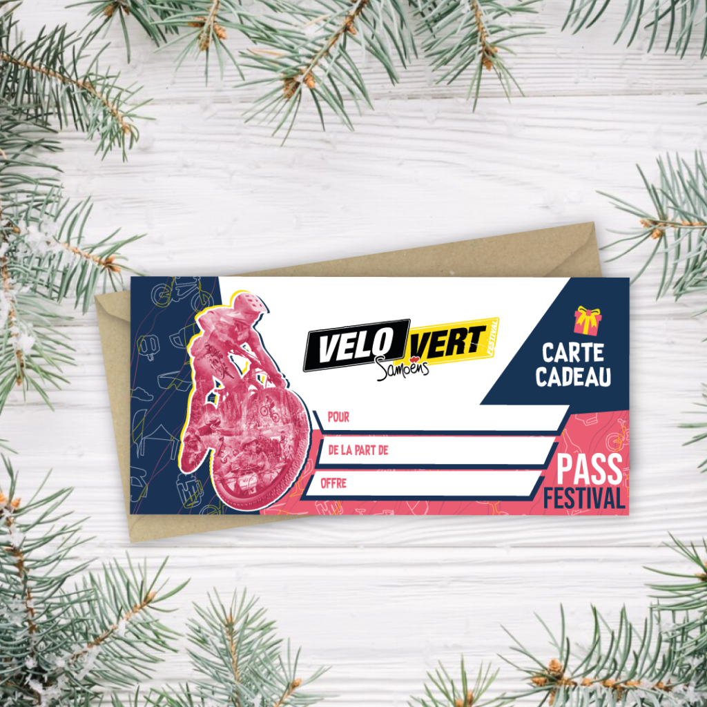 Carte cadeau Velo Vert Festival 2025